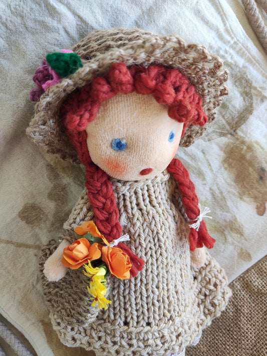 Carlota handmade doll
